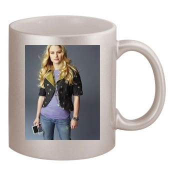 Emilie de Ravin 11oz Metallic Silver Mug