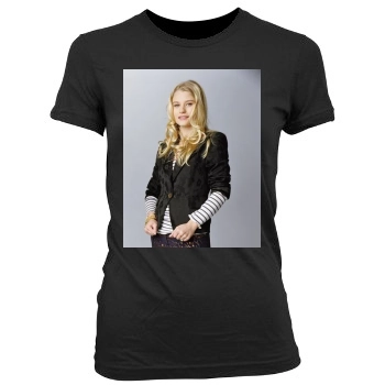 Emilie de Ravin Women's Junior Cut Crewneck T-Shirt