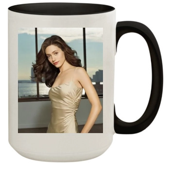 Emmy Rossum 15oz Colored Inner & Handle Mug