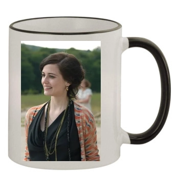 Eva Green 11oz Colored Rim & Handle Mug