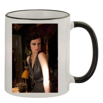 Eva Green 11oz Colored Rim & Handle Mug