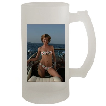 Eva Herzigova 16oz Frosted Beer Stein