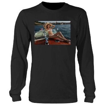 Eva Herzigova Men's Heavy Long Sleeve TShirt