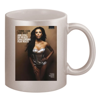 Eva Longoria 11oz Metallic Silver Mug