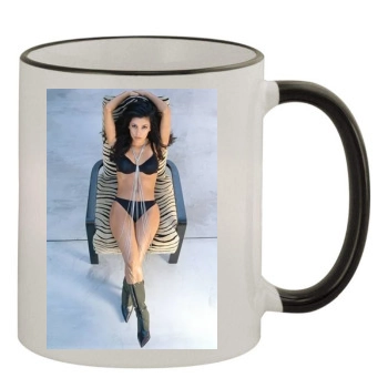 Eva Longoria 11oz Colored Rim & Handle Mug