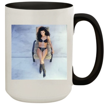 Eva Longoria 15oz Colored Inner & Handle Mug