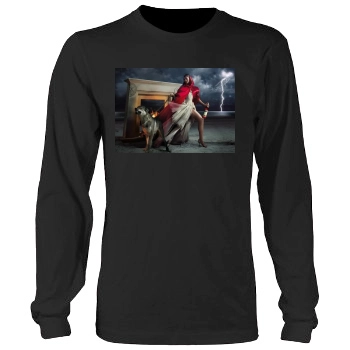 Eva Mendes Men's Heavy Long Sleeve TShirt