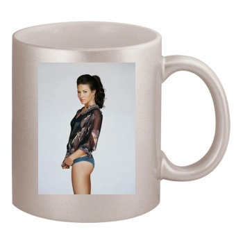 Evangeline Lilly 11oz Metallic Silver Mug