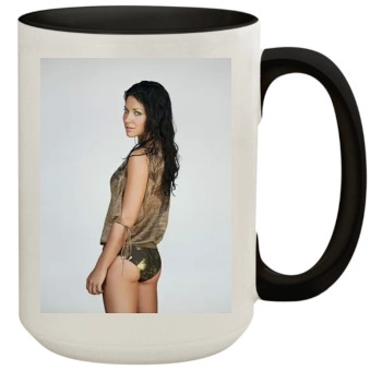 Evangeline Lilly 15oz Colored Inner & Handle Mug