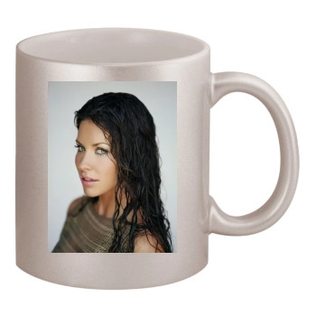 Evangeline Lilly 11oz Metallic Silver Mug