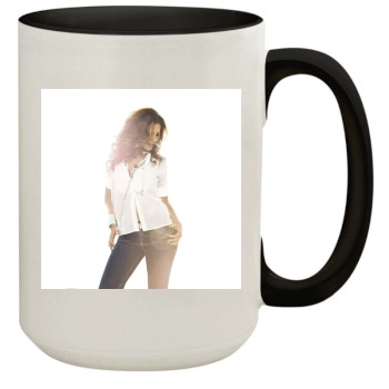 Faith Hill 15oz Colored Inner & Handle Mug