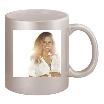 Faith Hill 11oz Metallic Silver Mug