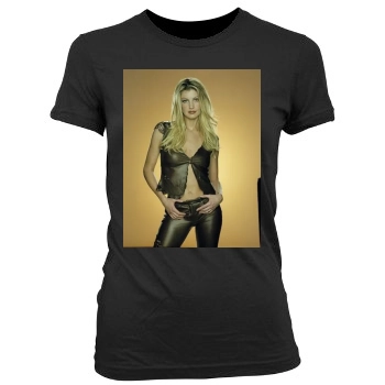 Faith Hill Women's Junior Cut Crewneck T-Shirt