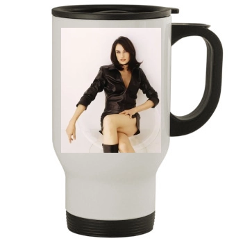 Famke Janssen Stainless Steel Travel Mug