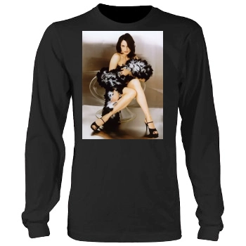 Famke Janssen Men's Heavy Long Sleeve TShirt