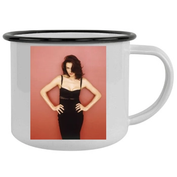 Famke Janssen Camping Mug