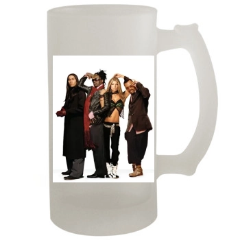 Fergie and The Black Eyed Peas 16oz Frosted Beer Stein