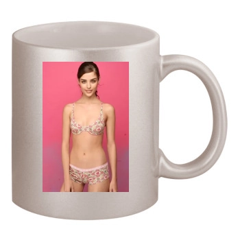 Fernanda Prada 11oz Metallic Silver Mug