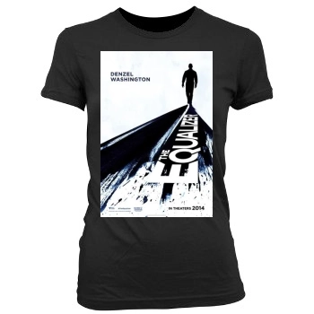 The Equalizer (2014) Women's Junior Cut Crewneck T-Shirt