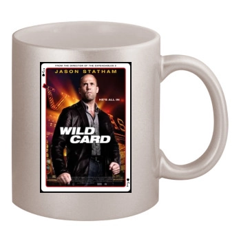 Wild Card (2015) 11oz Metallic Silver Mug
