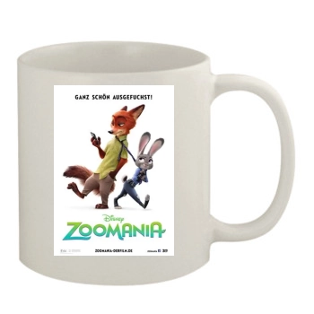 Zootopia (2016) 11oz White Mug
