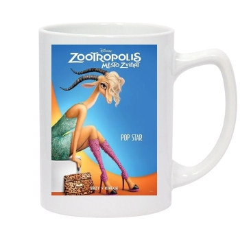 Zootopia (2016) 14oz White Statesman Mug