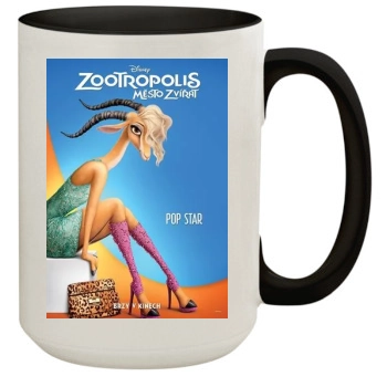 Zootopia (2016) 15oz Colored Inner & Handle Mug