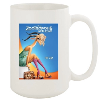 Zootopia (2016) 15oz White Mug