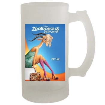 Zootopia (2016) 16oz Frosted Beer Stein