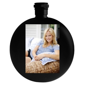 Malin Akerman Round Flask