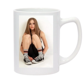 Avril Lavigne 14oz White Statesman Mug