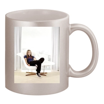 Avril Lavigne 11oz Metallic Silver Mug