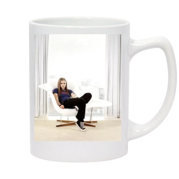 Avril Lavigne 14oz White Statesman Mug