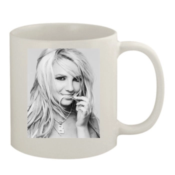 Britney Spears 11oz White Mug