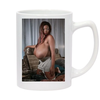 Miosotis 14oz White Statesman Mug