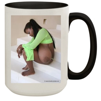 Miosotis 15oz Colored Inner & Handle Mug