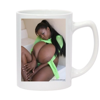 Miosotis 14oz White Statesman Mug