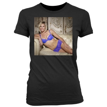 Jenni Falconer Women's Junior Cut Crewneck T-Shirt