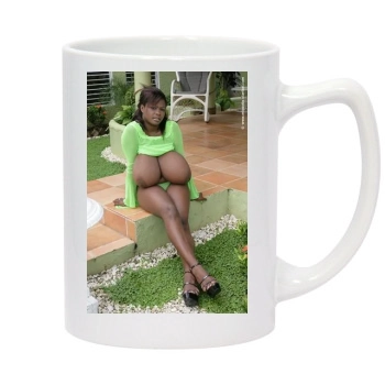 Miosotis 14oz White Statesman Mug