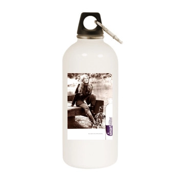 Jennifer Aniston White Water Bottle With Carabiner