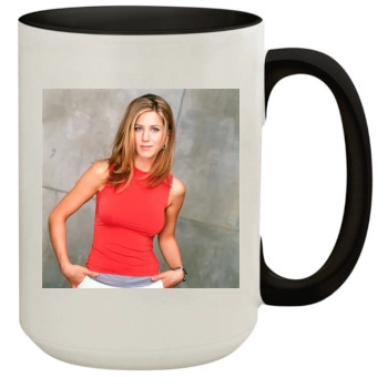 Jennifer Aniston 15oz Colored Inner & Handle Mug