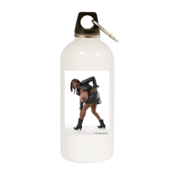 Miosotis White Water Bottle With Carabiner