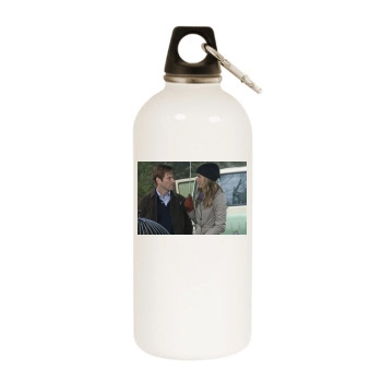 Jennifer Aniston White Water Bottle With Carabiner