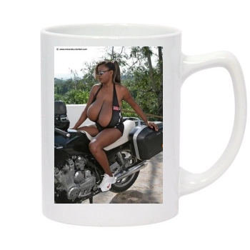 Miosotis 14oz White Statesman Mug