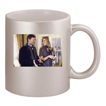 Jennifer Aniston 11oz Metallic Silver Mug