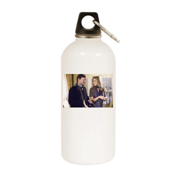 Jennifer Aniston White Water Bottle With Carabiner