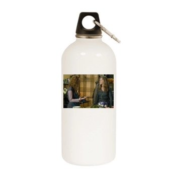 Jennifer Aniston White Water Bottle With Carabiner