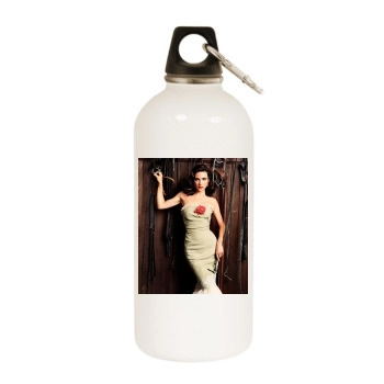 Jennifer Connelly White Water Bottle With Carabiner