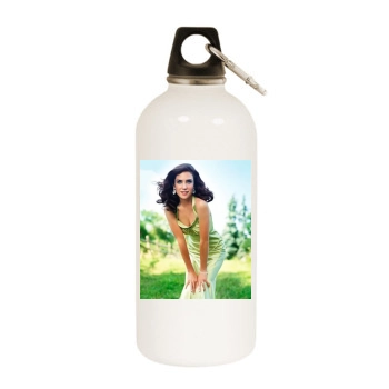 Jennifer Connelly White Water Bottle With Carabiner