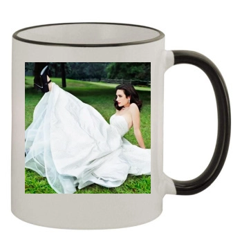 Jennifer Connelly 11oz Colored Rim & Handle Mug